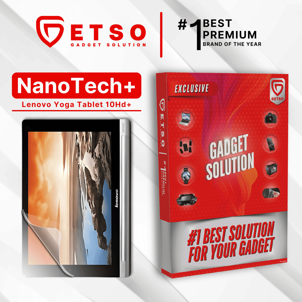 GETSO EPU BIO GENESIS Hydrogel for Lenovo Yoga Tablet 10 HD+ / Screen Guard (Nanotech+ 100% Recycle)
