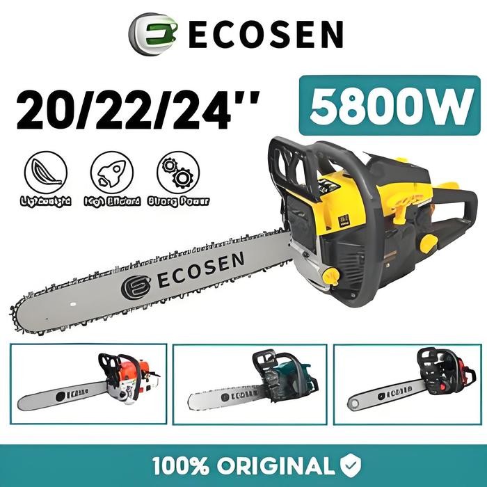 PREMIUM CODECOSEN Chain Saw Teknologi Jerman Professional Tebang Senso Alat Pemotong Kayu Alat