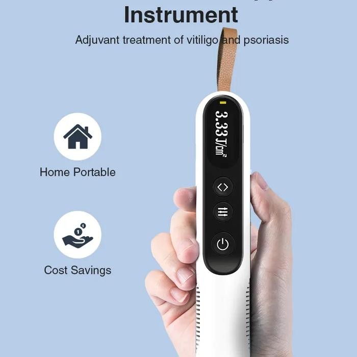 PREMIUM UVB vitiligo psoriasis lampu LED cahaya excimer 308 nm portable