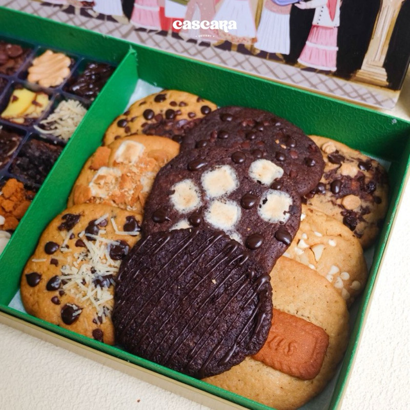 

Cascara Cookies - Eid Mubarak Ramadhan Hampers Fudgy Brownies dan Soft Cookies Lebaran Idul Fitri
