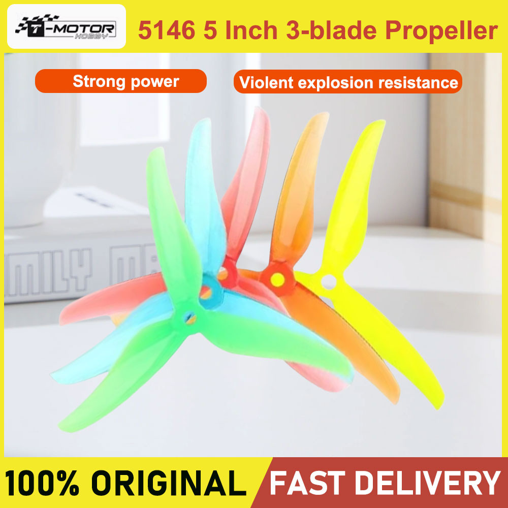 IMPORT T-motor T5146 5146 5 Inch 3-blade Propeller compatible CW CCW T-motor FPV Propeller for FPV