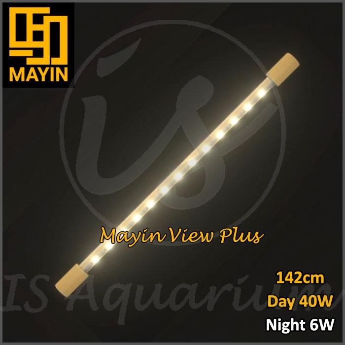 PREMIUM Mayin View Plus Lamp Lampu Celup Mayin Lampu Ikan Arowana 142cm