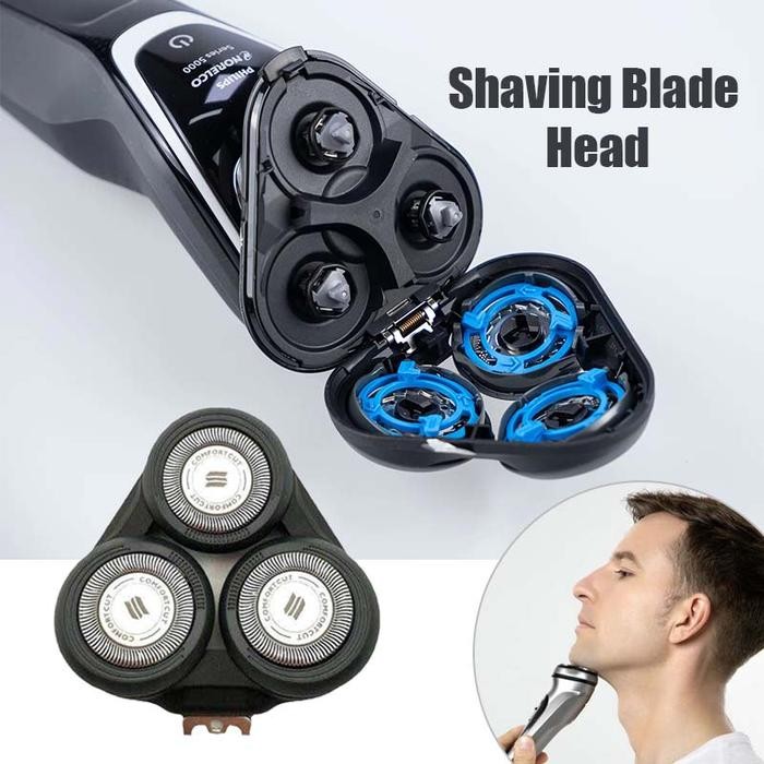 PREMIUM Mata Pisau Cukur Elektrik Alat Cukur Jenggot Philips Shaver Blade Shaver S3000 S3122 S3608