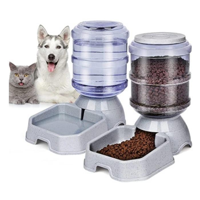 PREMIUM Tempat MAKAN Otomatis Tempat MINUM Otomatis DISPENSER Kucing Anjing