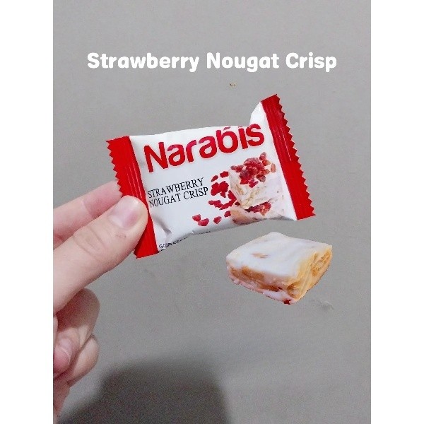 

[ BERKAH ] Naraya Narabis Nougat Crisp 90gr Chocolate Assortment Cookies Strawberry Matcha