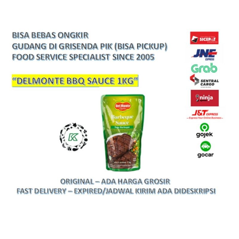 

Delmonte Barbeque Sauce BBQ Pouch 1kg