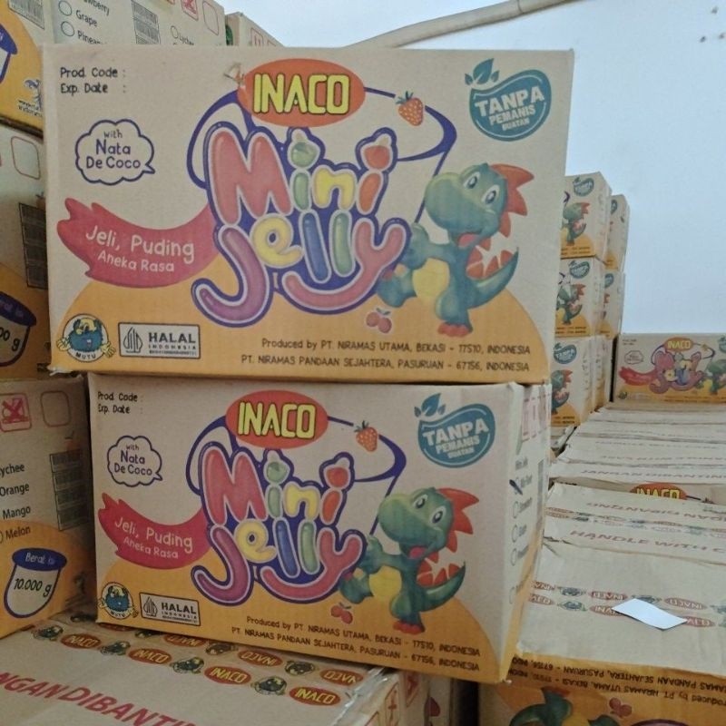 

Inaco Mini Jelly Karton 10kg Mix Flavor
