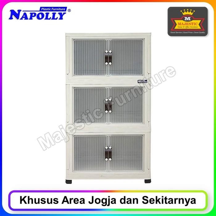 Lemari Plastik Napolly POLIBOX 346 (Jogja)