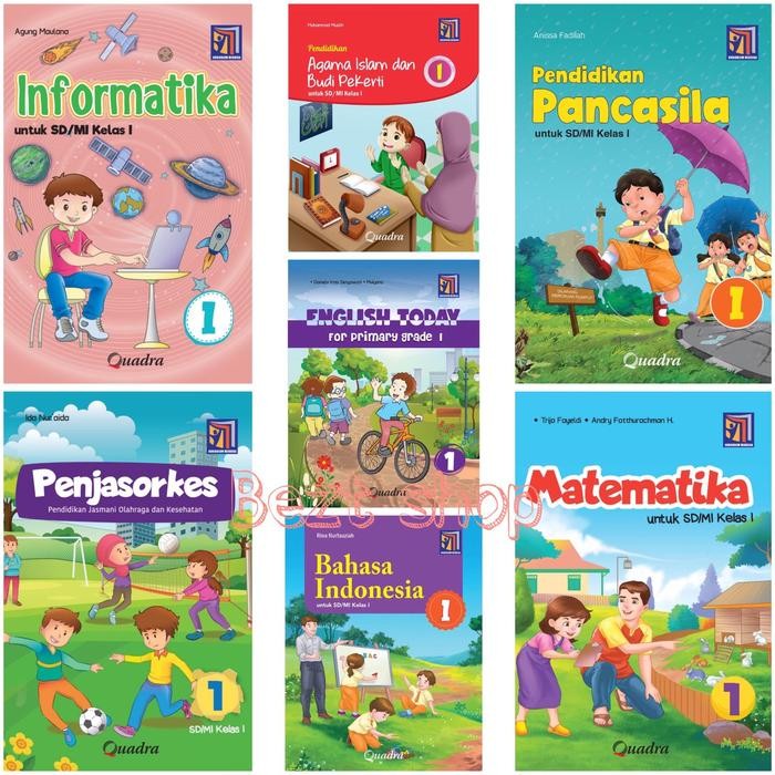 

PROMO BUKU PAKET KELAS 1 SD/MI KURIKULUM MERDEKA - QUADRA READY