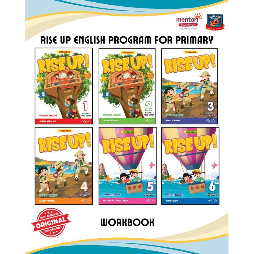 

PROMO RISE UP! BUKU PELAJARAN BAHASA INGGRIS JENJANG SEKOLAH DASAR READY