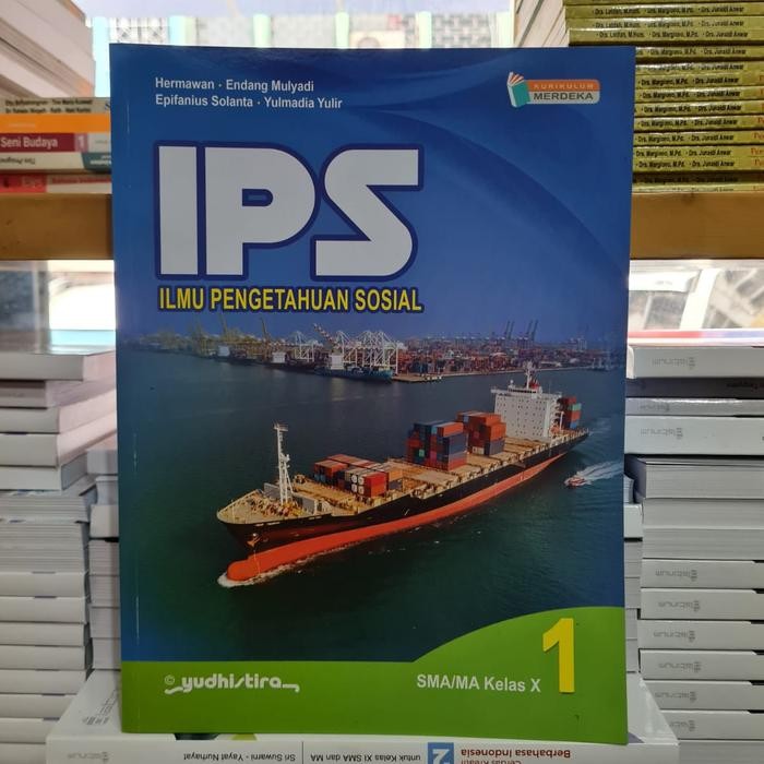

TERBARU!!! PROMO BUKU IPS KELAS 10 X SMA SMK KURIKULUM MERDEKA YUDHISTIRA READY