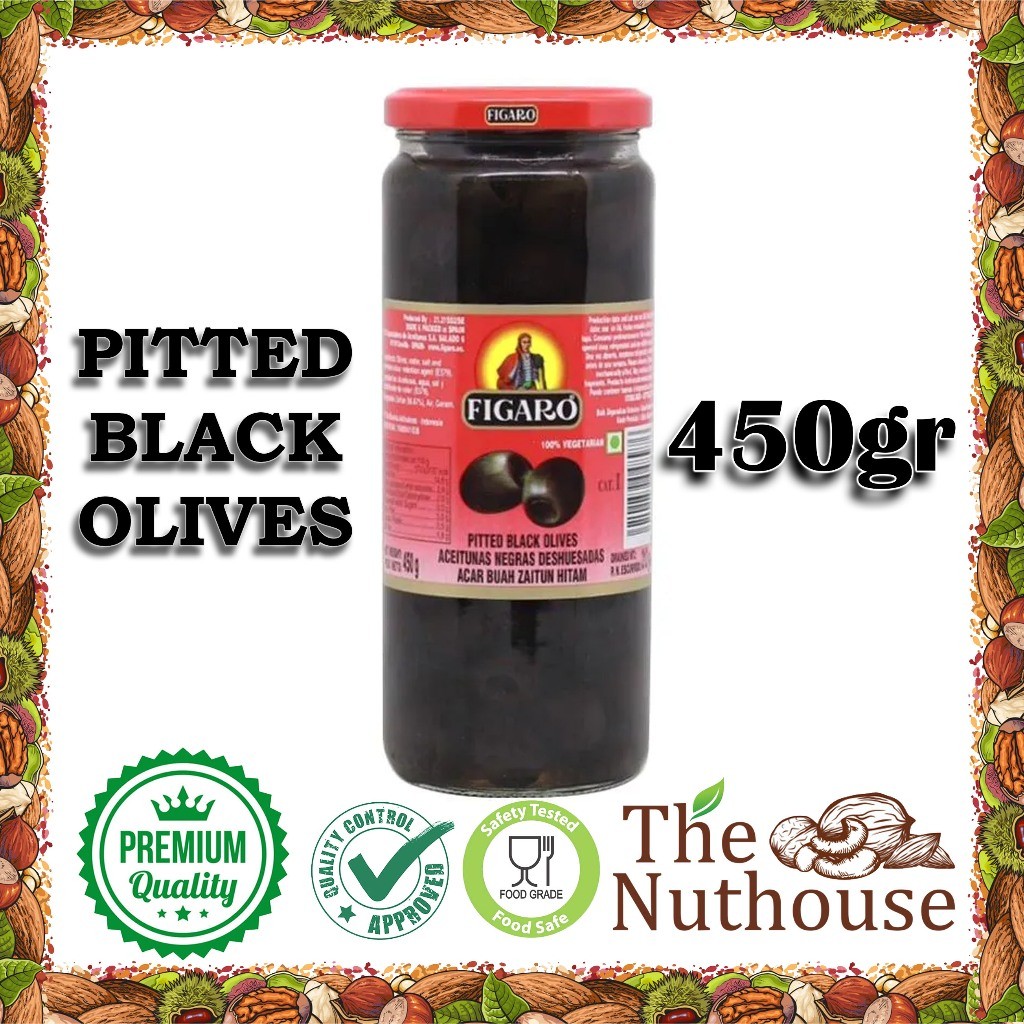 

CPR - FIGARO Pitted Black Olives / Acar Buah Zaitun Hitam 450gr