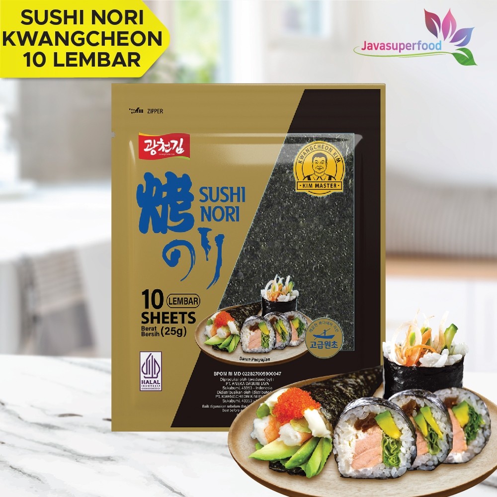 

Sushi Nori Kwangcheon Kim Seaweed Rumput Laut Sushi Untuk Kimbab/ Gimbab