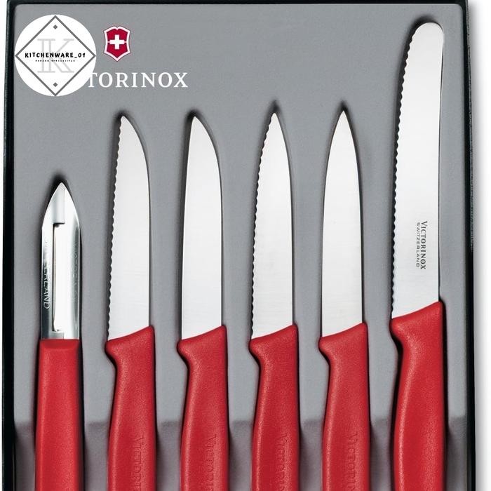 TERBARU VICTORINOX PARING KNIFE SET POLYPROPYLENE 5.1111.6 READY