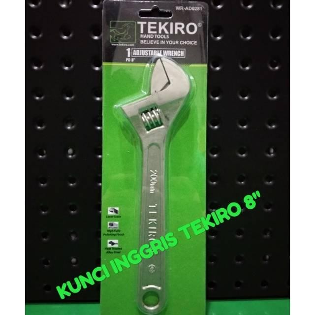 ] KUNCI INGGRIS TEKIRO 8" / KUNCI INGGRIS TEKIRO