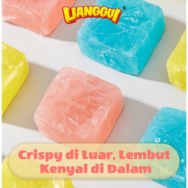 

Permen Jelly Halal 4 Rasa - Stroberi, Anggur, Mangga, Jeruk Candy Buah Viral Cemilan Lianggui