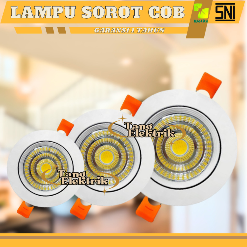 LAMPU SOROT DOWNLIGHT LED COB SPOTLIGHT SOROT PLAFON