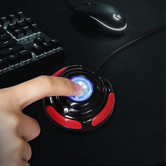 JTTOP" SAKLAR TOMBOL KABEL POWER BUTTON TOMBOL SWITCH PC TOMBOL PUSH ON