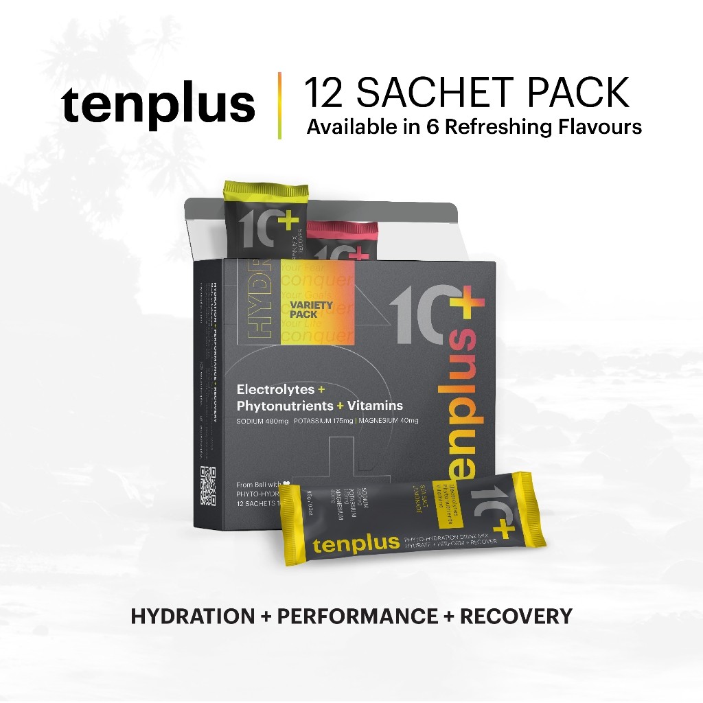 

llyback - Tenplus - Electrolytes + Phytonutrients + Vitamins - Phyto-hydration Drink Mix - 1 Box Isi