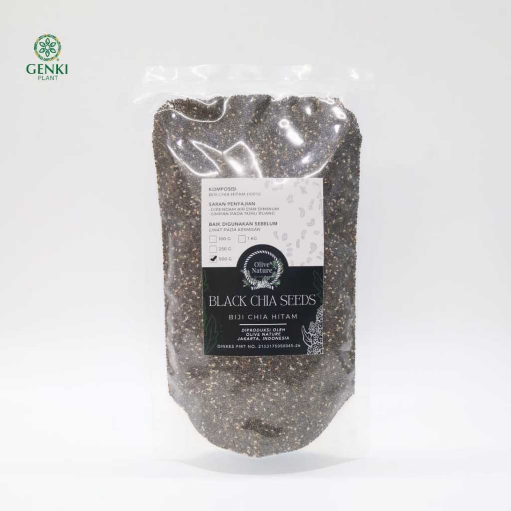 

Natural Black Chia Seed / Biji Chia Hitam - 500 g