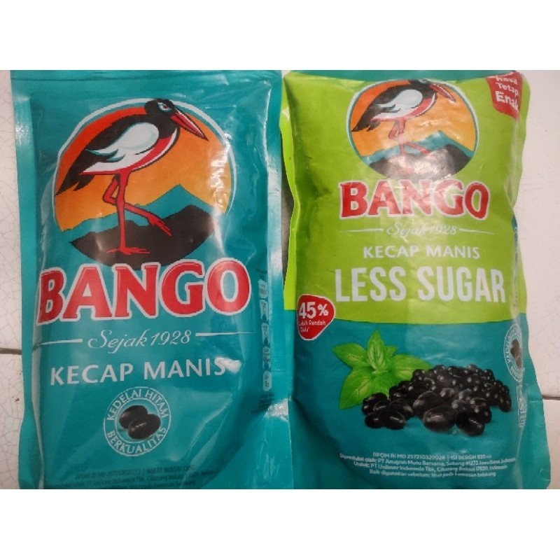 

Kecap Bango kecap manis /less sugar 520ml