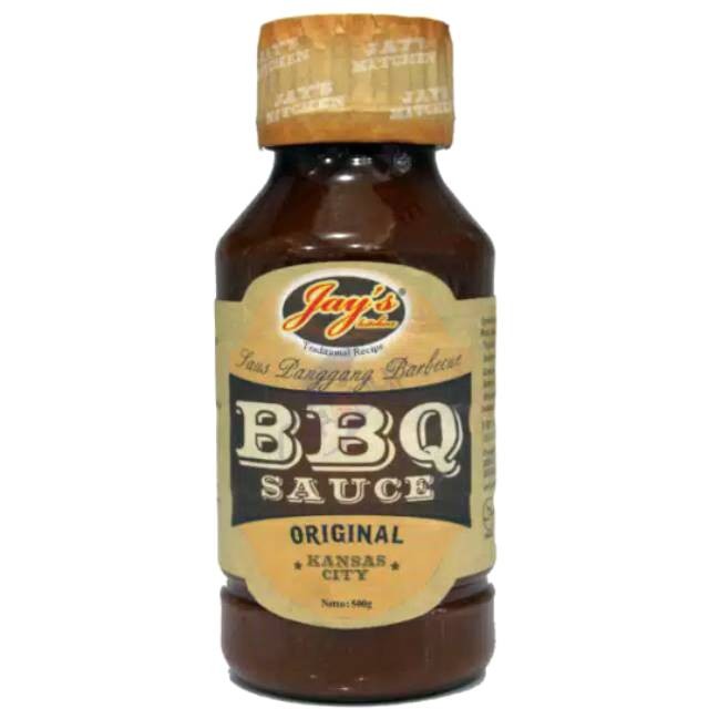 

Jay's BBQ Sauce / Jays Saus Panggang Barbecue / Original Kansas City / 500gr