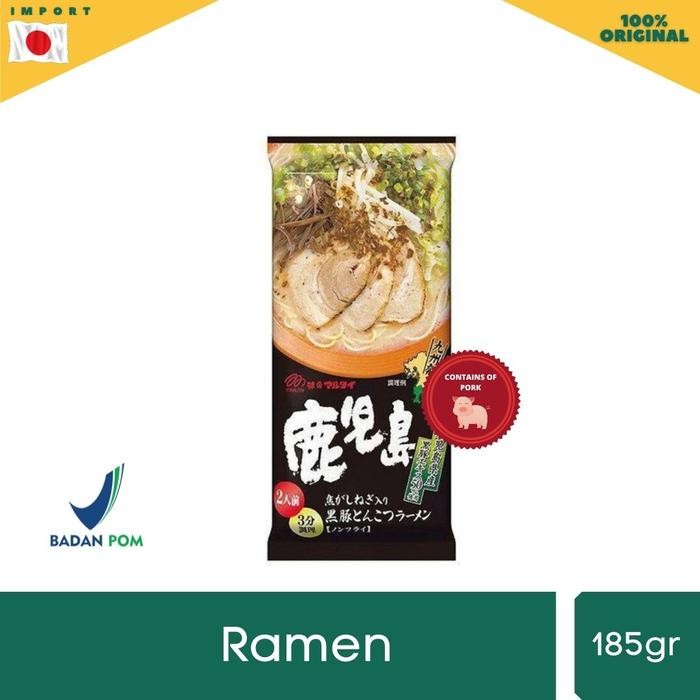 

Sale Terbatas Marutai Kagoshima Tonikotsu Ramen 185Gr Aman