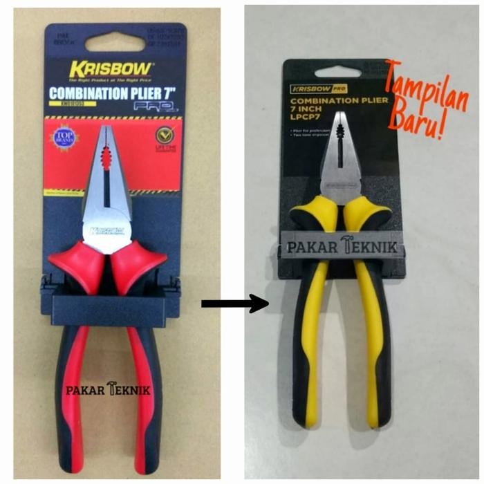 Tang Kombinasi 7" Taiwan / Combination Plier 7 Inch Krisbow