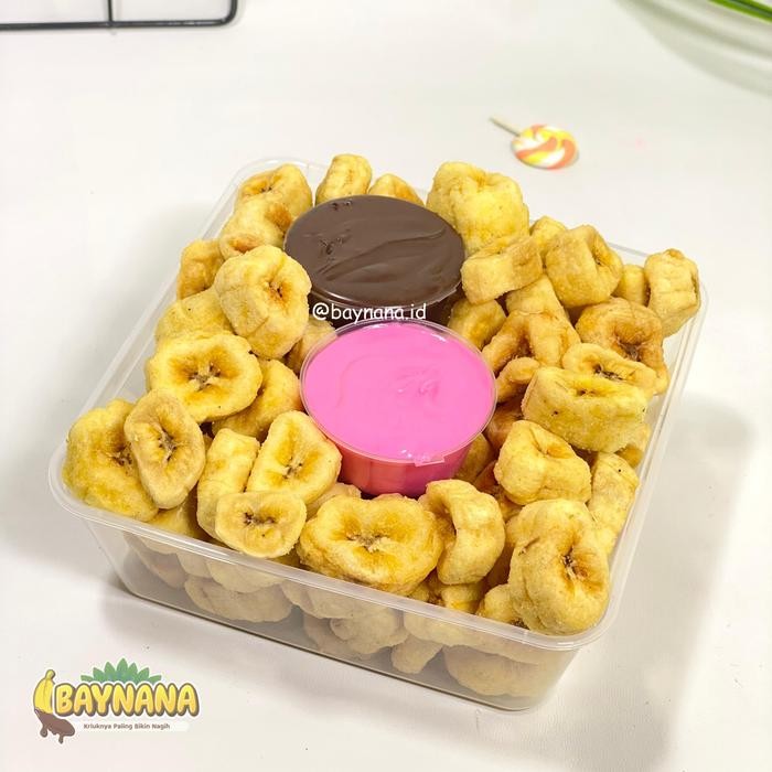

JTTOP" BAYNANA PISANG CRUNCHY JUMBO BOX 1000 ML + 2 COCOLAN