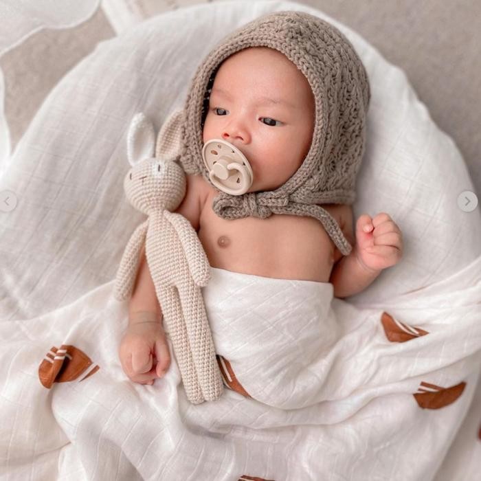 Promo Terbatas Frigg Pacifier Moon Natural Rubber Pacifier / Moon Phase Silicone Paci Empeng Bayi