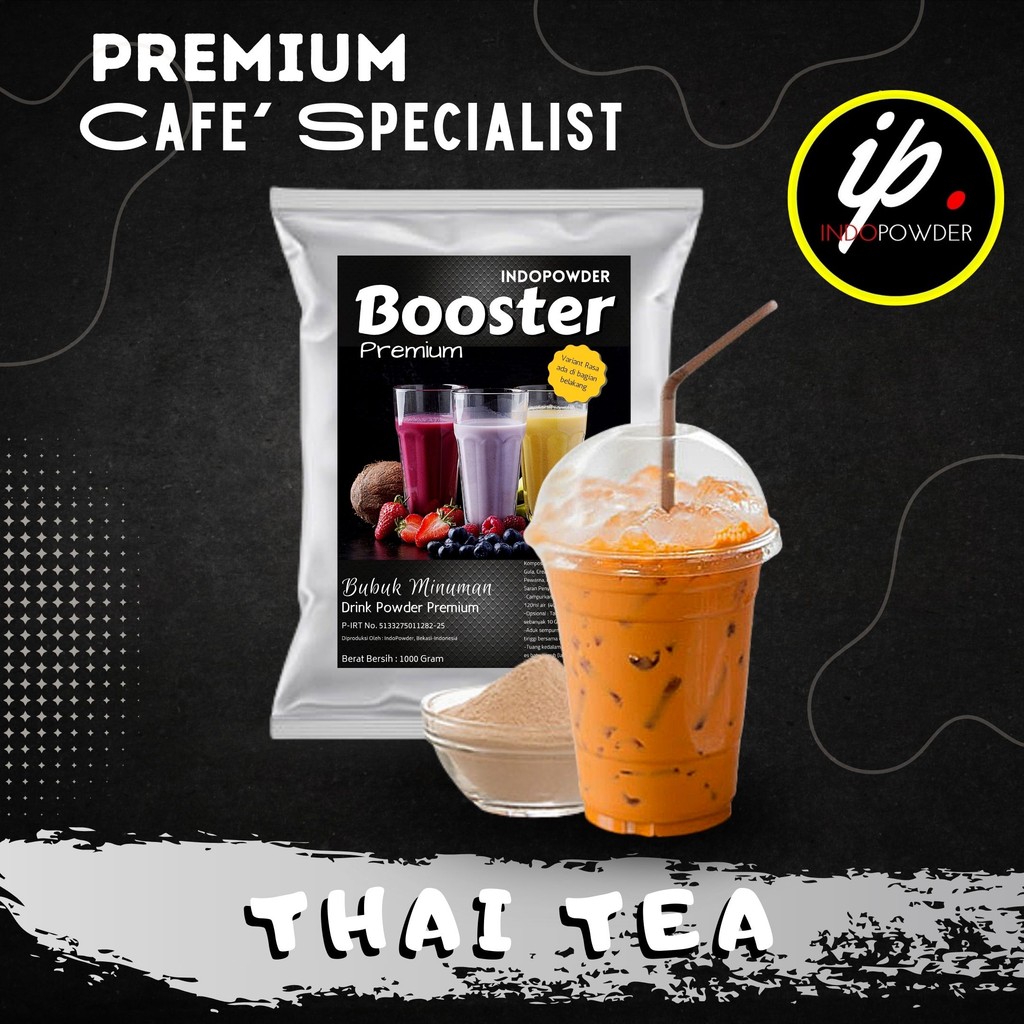 

IP Jakarta - Bubuk Minuman PREMIUM Rasa THAITEA 1Kg Untuk Cafe, Waralaba & Usaha Minuman Kekinian