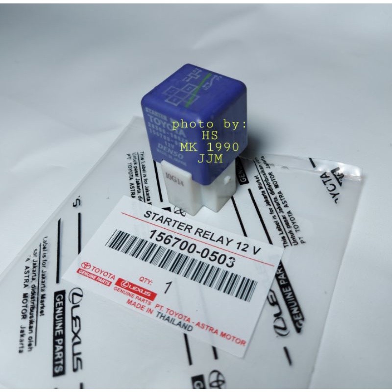 STARTER RELAY STARTER FUSE BOX TOYOTA BIRU UNGU KAKI 4 TOYOTA COROLLA ALTIS 2000 2001 2002 2003 2004