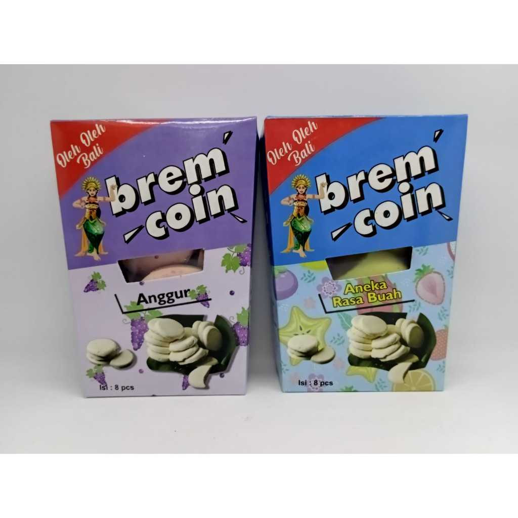 

Restokobar Brem Coin Oleh Oleh Khas Bali 70Gr Isi 8Pcs