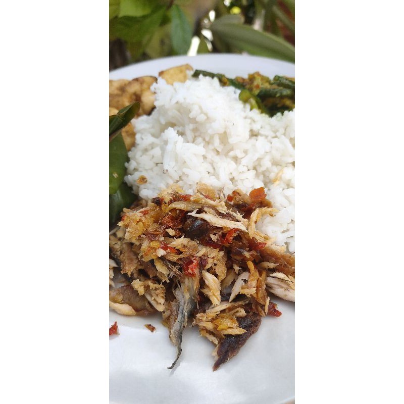 

Restokobar Sambel Bawang Tongkol Pedes Gurih 170 Gram - Embe Tongkol Atau Uleg Paon Omank