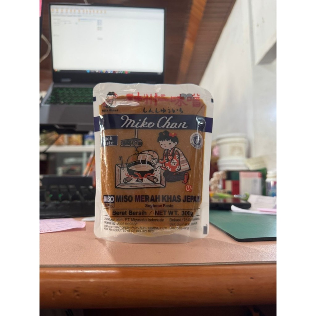 

Omahjajanan Red Miso Miko Chan / Miso Merah Miko Chan - 300 Gram