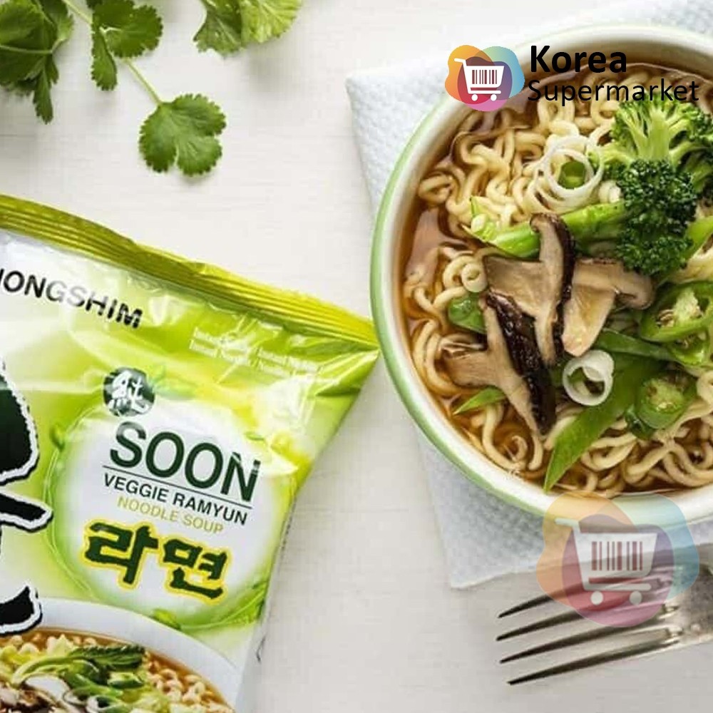 

Restokobar Nongshim Soon Veggie Ramyun Noodle Soup 112 Gr