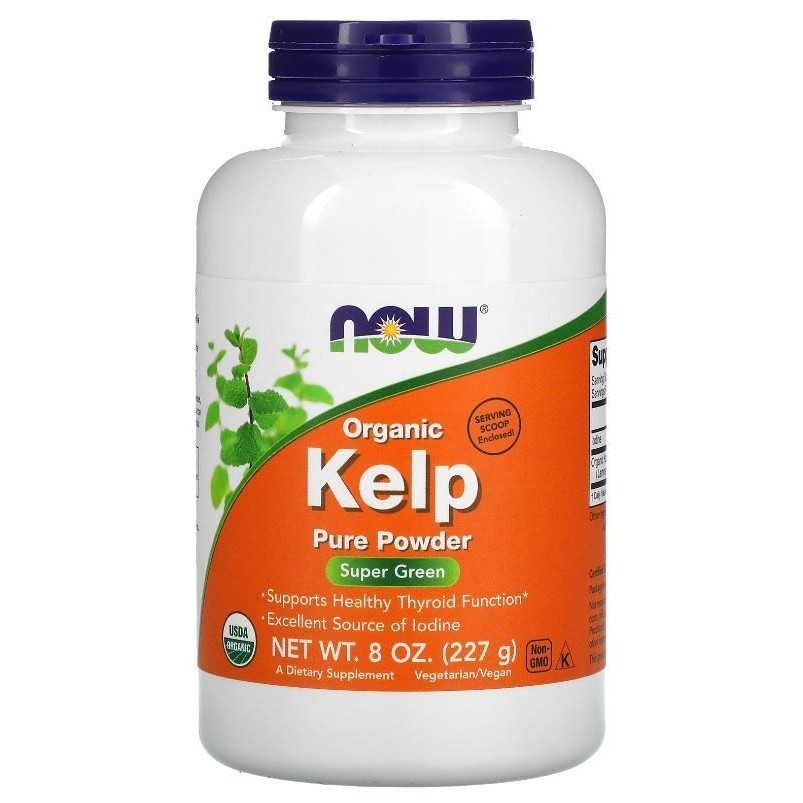 

Restokobar Now Foods Organic Kelp Pure Powder 227 G