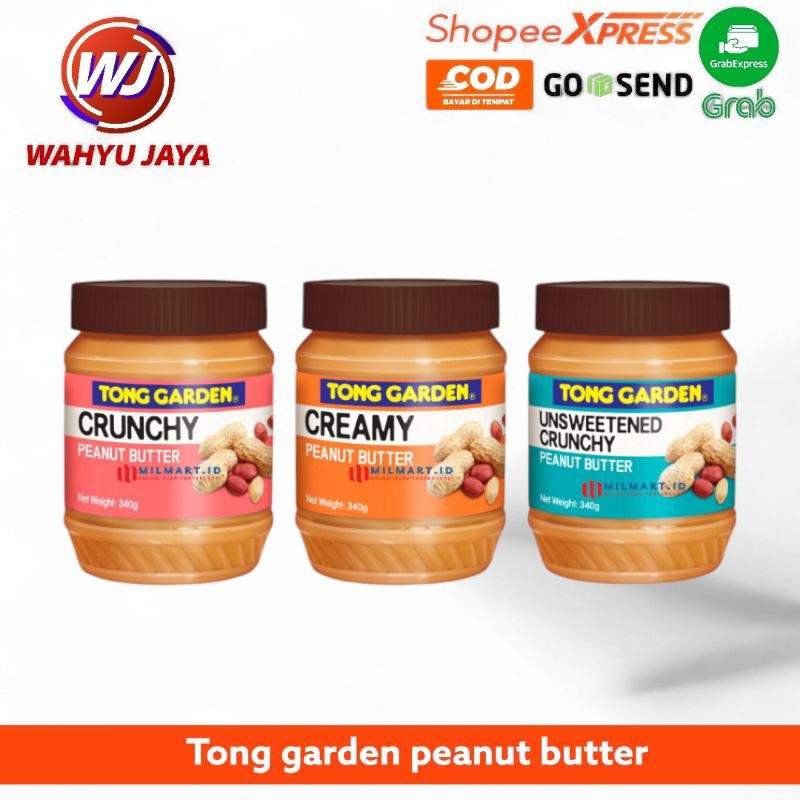 

Restokobar Tong Garden Peanut Butter Varian Rasa 340Gram