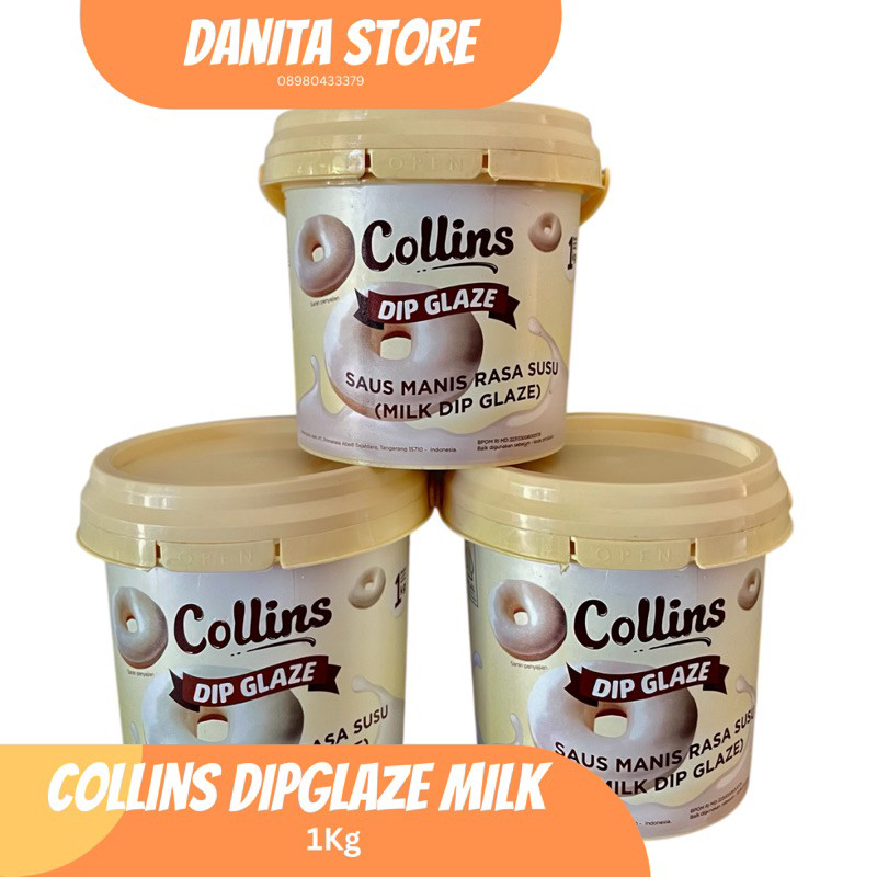 

Restokobar [Bali] - Collins Dip Glaze All Varian Isi 1 Kg