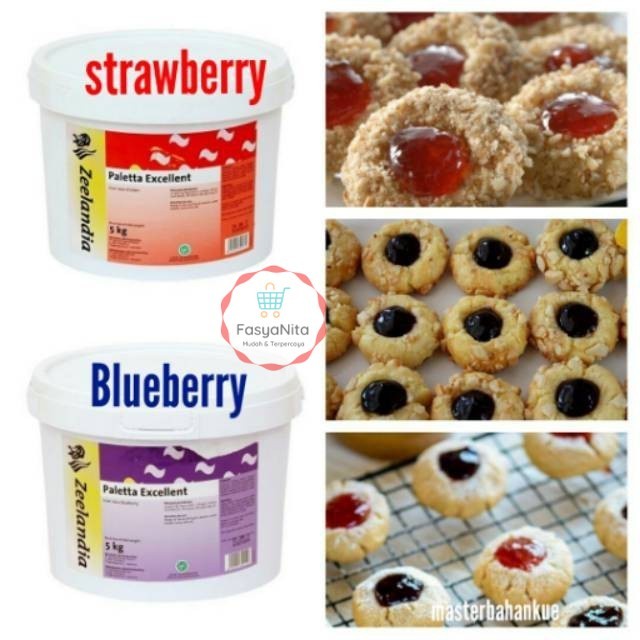 

Restokobar Zeelandia Paletta Selai Strawberry / Blueberry 250 Gr - Apricot - Fasyanita Mart Denpasar