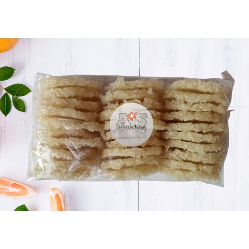 

Restokobar Rengginang Mentah Isi 60 Pcs Mini/Isi 30 Pcs Besar Rengginang Ketan Asli Bogor