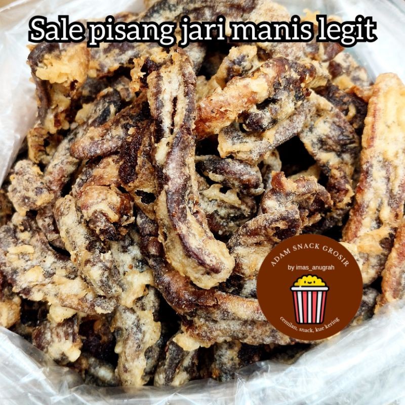 

Omahjajanan Pisang Jari Premium Rasa Legit 500Gr