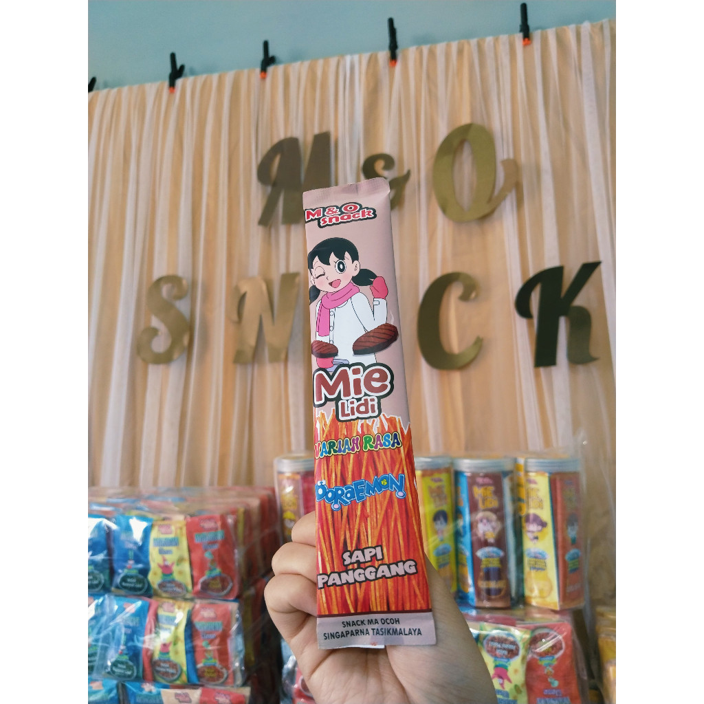 

Omahjajanan Mie Lidi Karakter Viral M&O An 1000 Varian Rasa Isi 12 Halal Mui