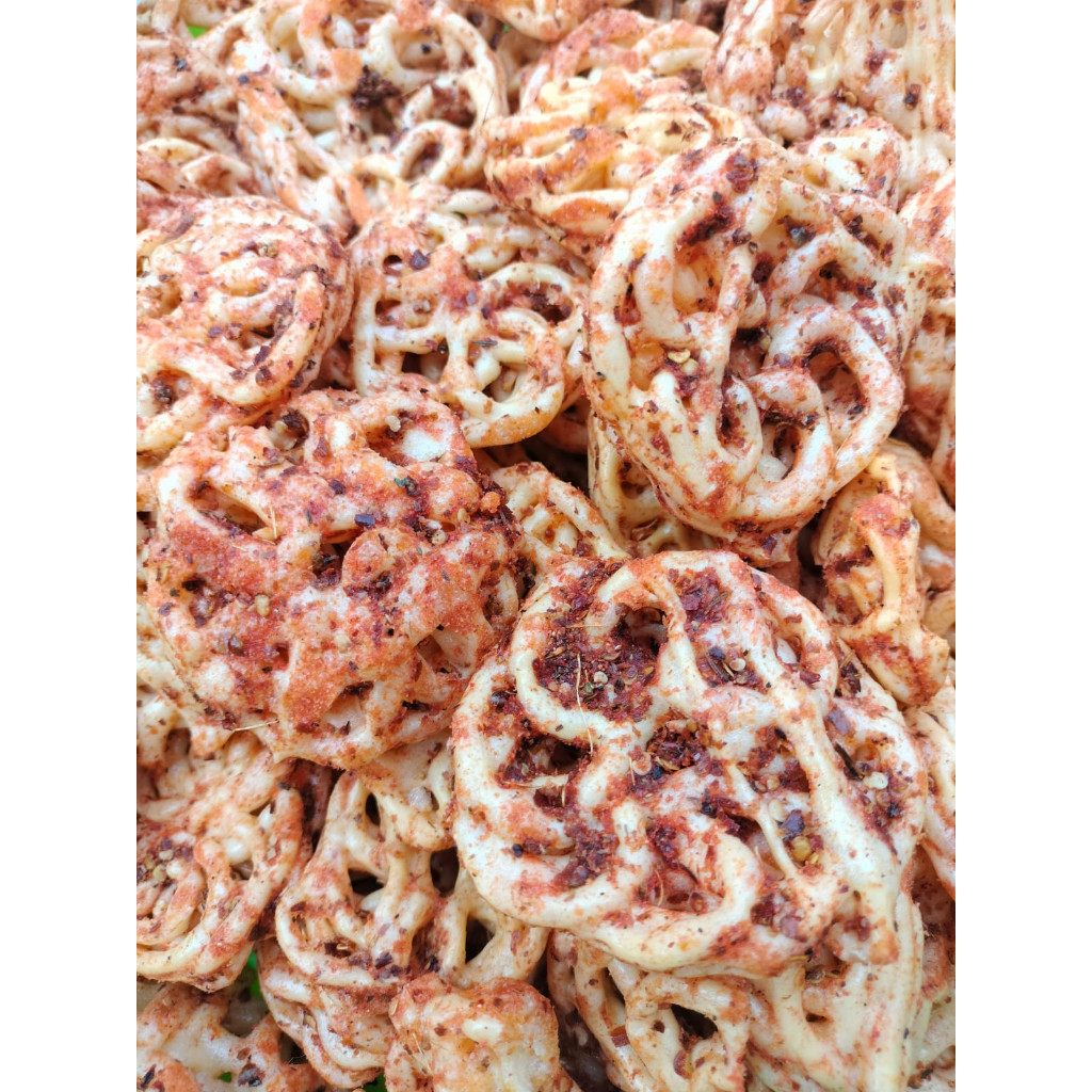 

Omahjajanan 1Kg Krupuk Seblak Mie Pedeeees Pisan