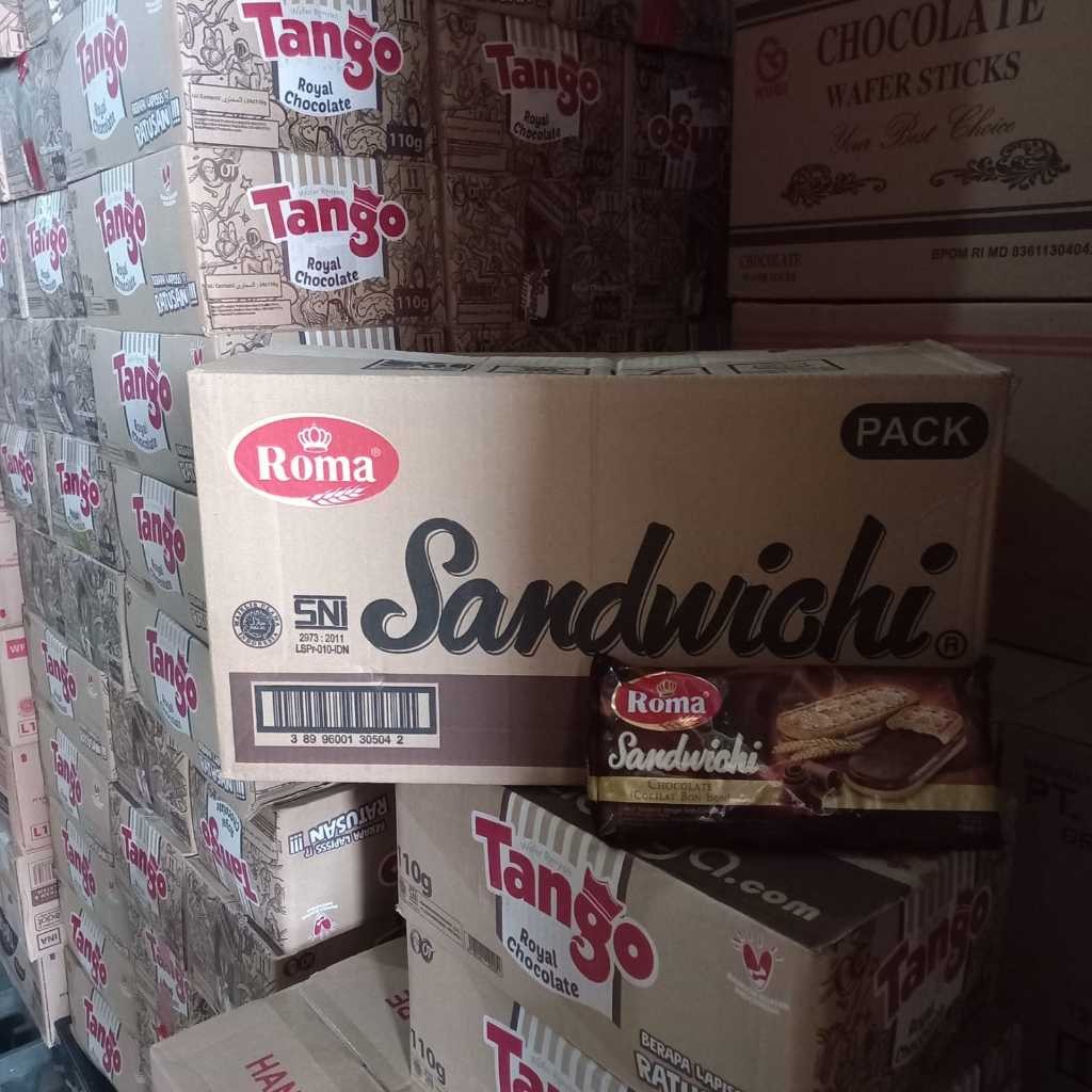 

Eumsig Roma Sandwich Besar 157 Gram 1 Dus Isi 42 Pcs