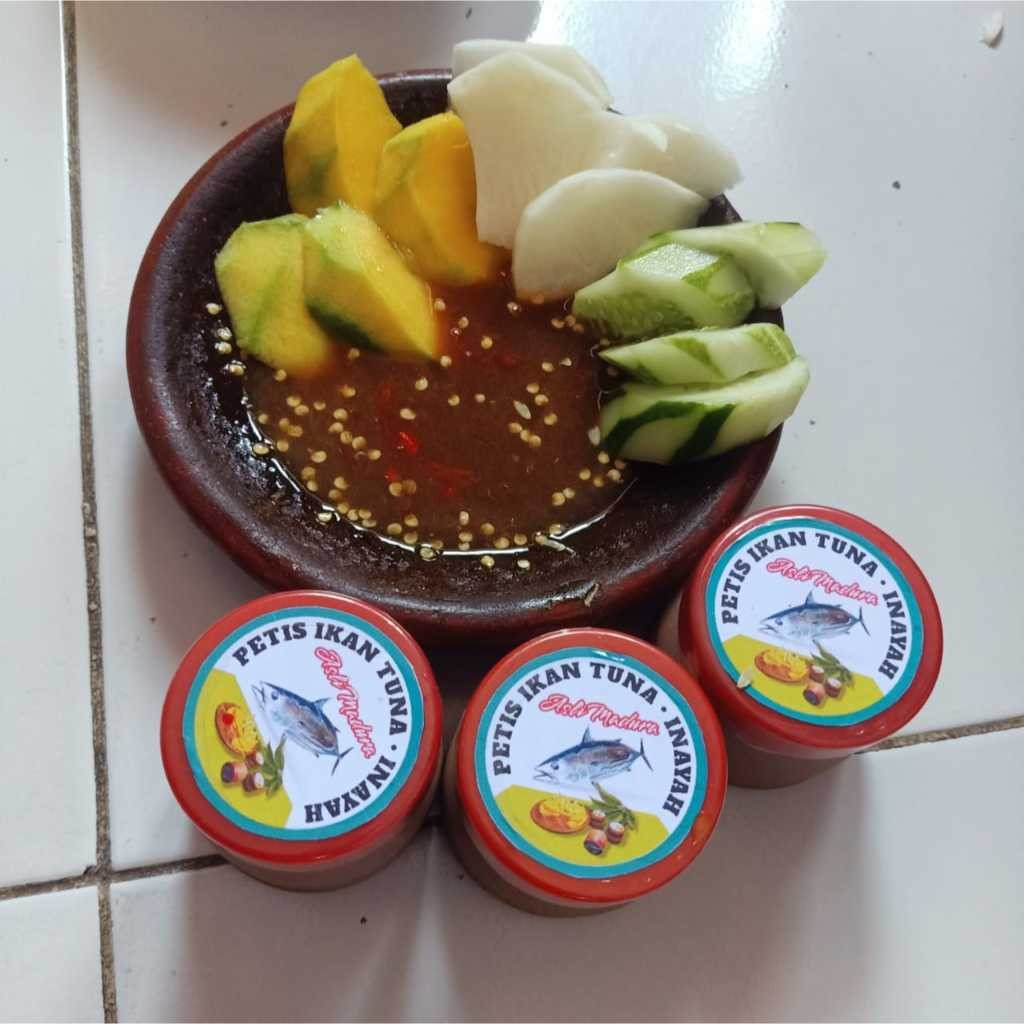 

Sega Tungtung Petis Ikan Tuna / Dapat 3 Toples / Petis Ikan Tuna "Inayah" / Beli 2 Gratis 1 Toples