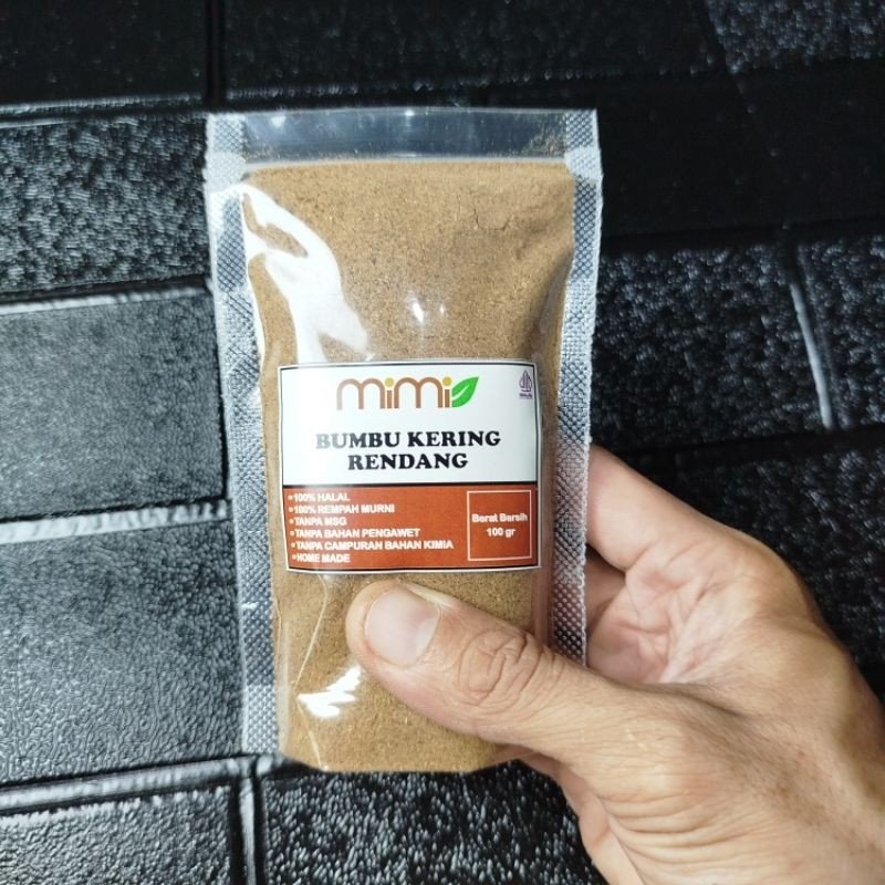 

Sega Tungtung Bumbu Kering Rendang Super Khas Minang Asli 100 Gr