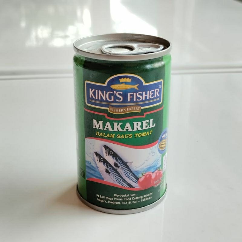 

Sega Tungtung King'S Fisher Makarel Saus Tomat 155 Gr