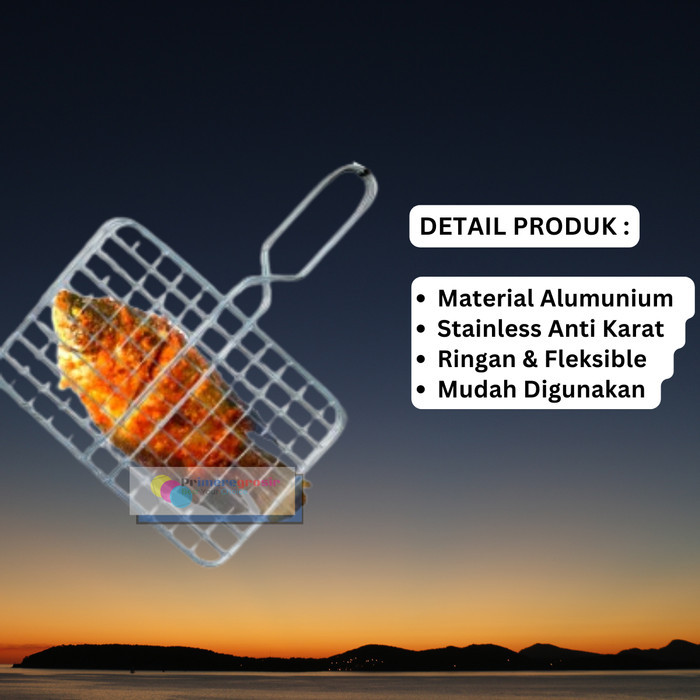 Hot Promo Panggangan Sate Arang Serbaguna Anti Lengket / Pemanggang Sate Arang Skr1056