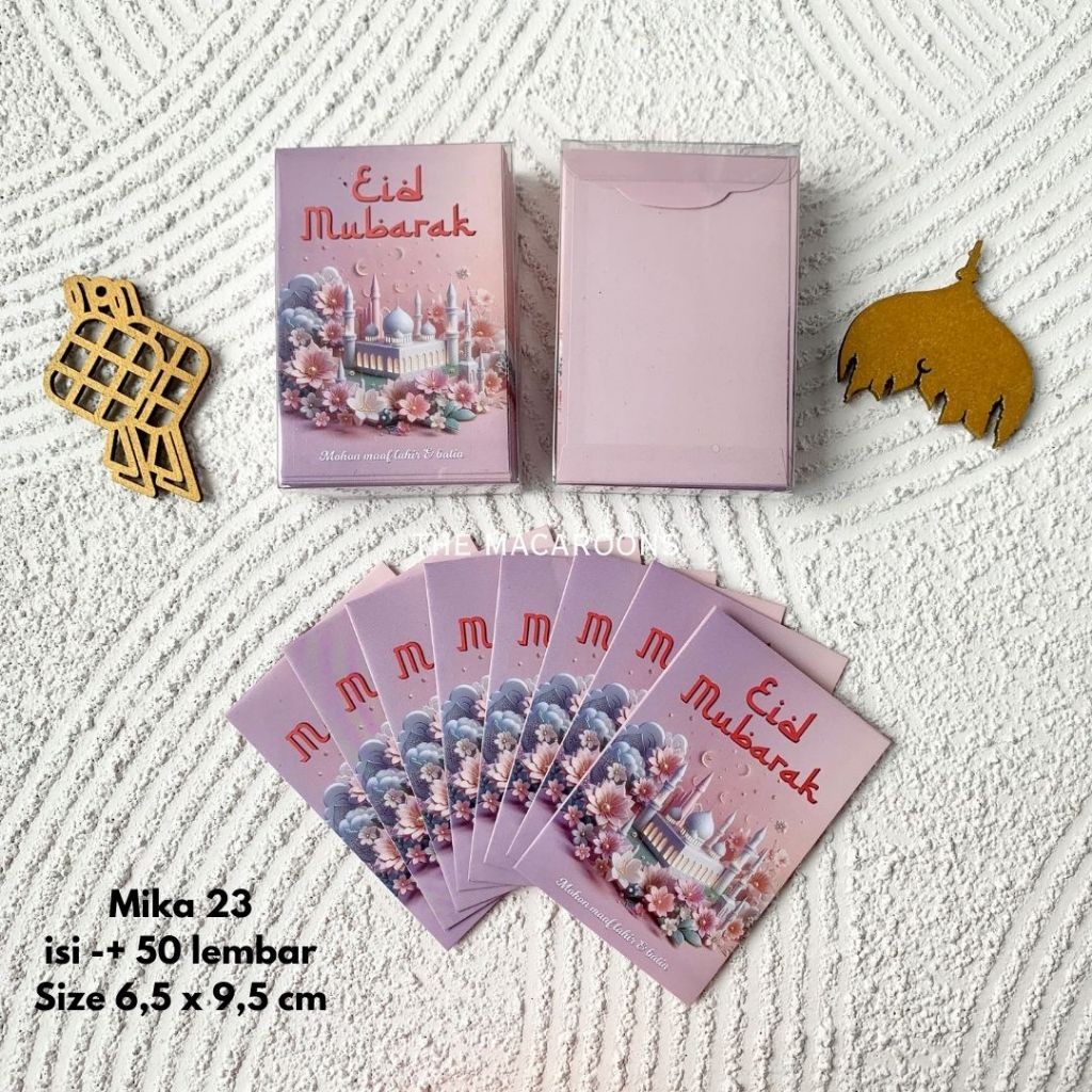 

AMPLOP LEBARAN IDUL FITRI 50 PCS - ANGPAO THR EID MUBARAK